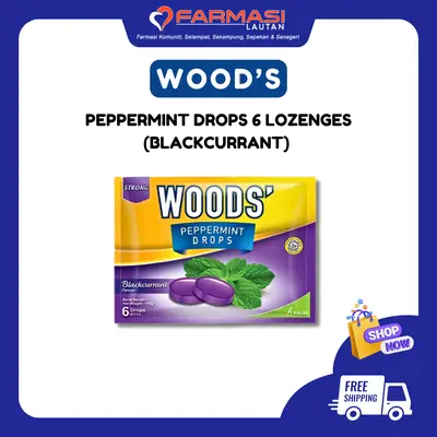 WOOD'S BLACKCURRANT 6 LZGS