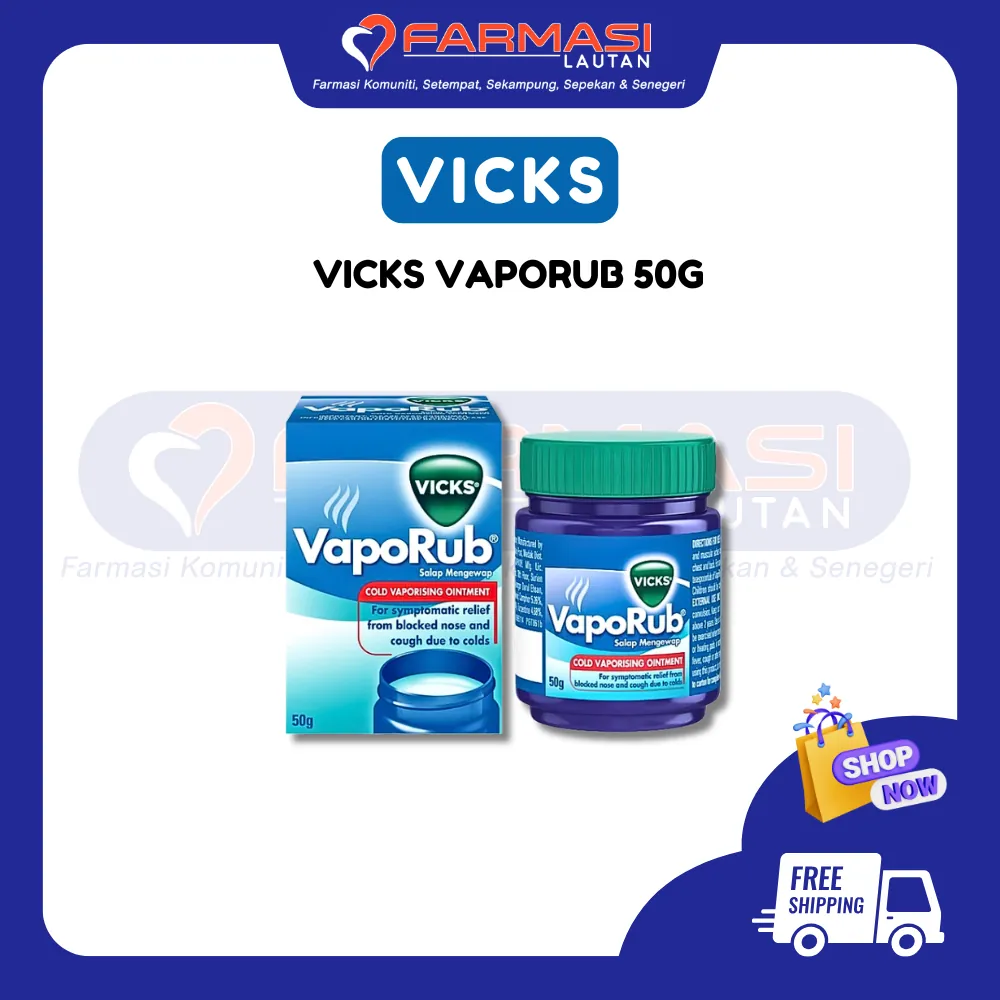 VICKS VAPORUB OINTMENT 50 G