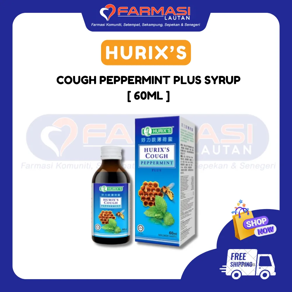 HURIX'S COUGH PEPPERMINT PLUS 60 ML