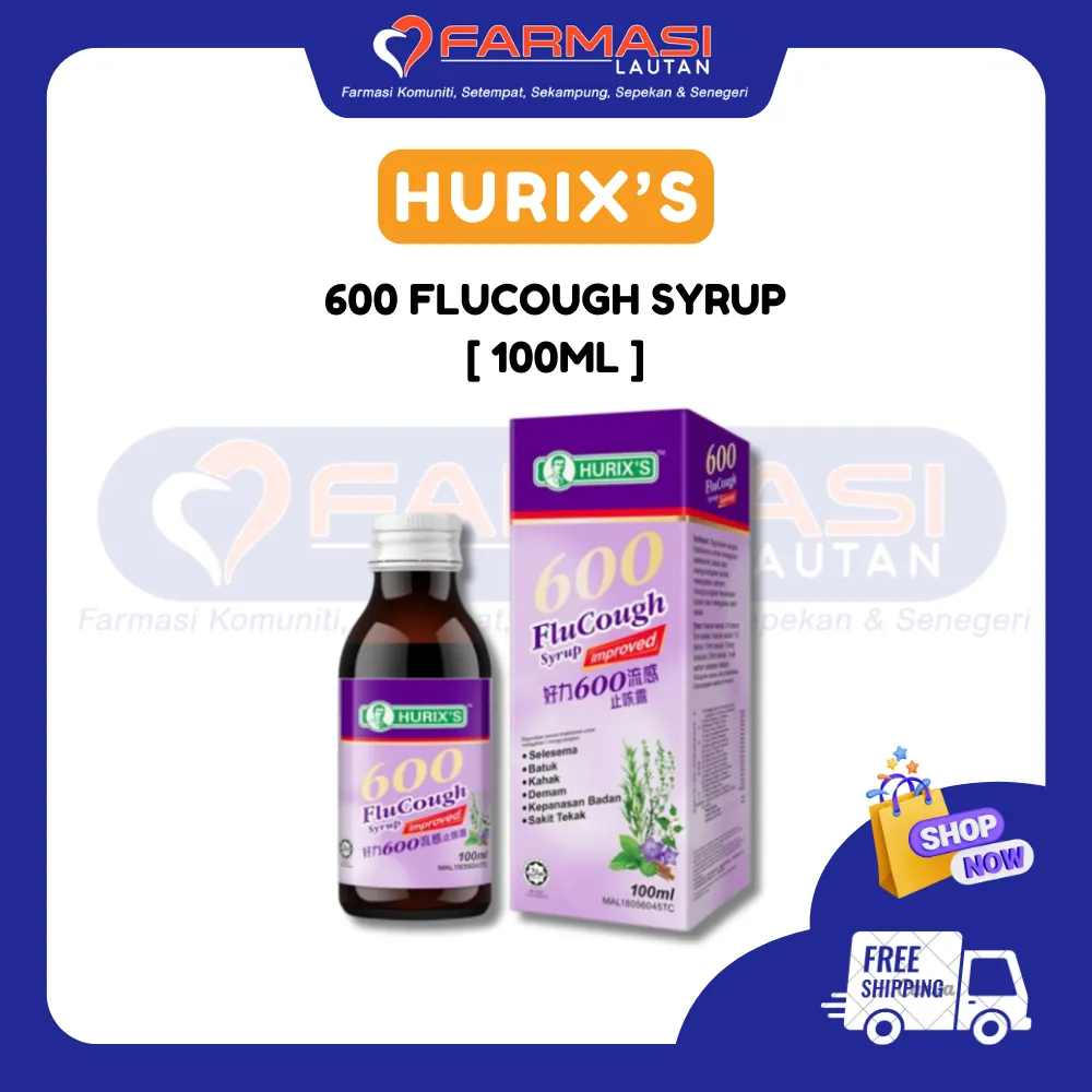 HURIX'S 600 FLUCOUGH 100 ML