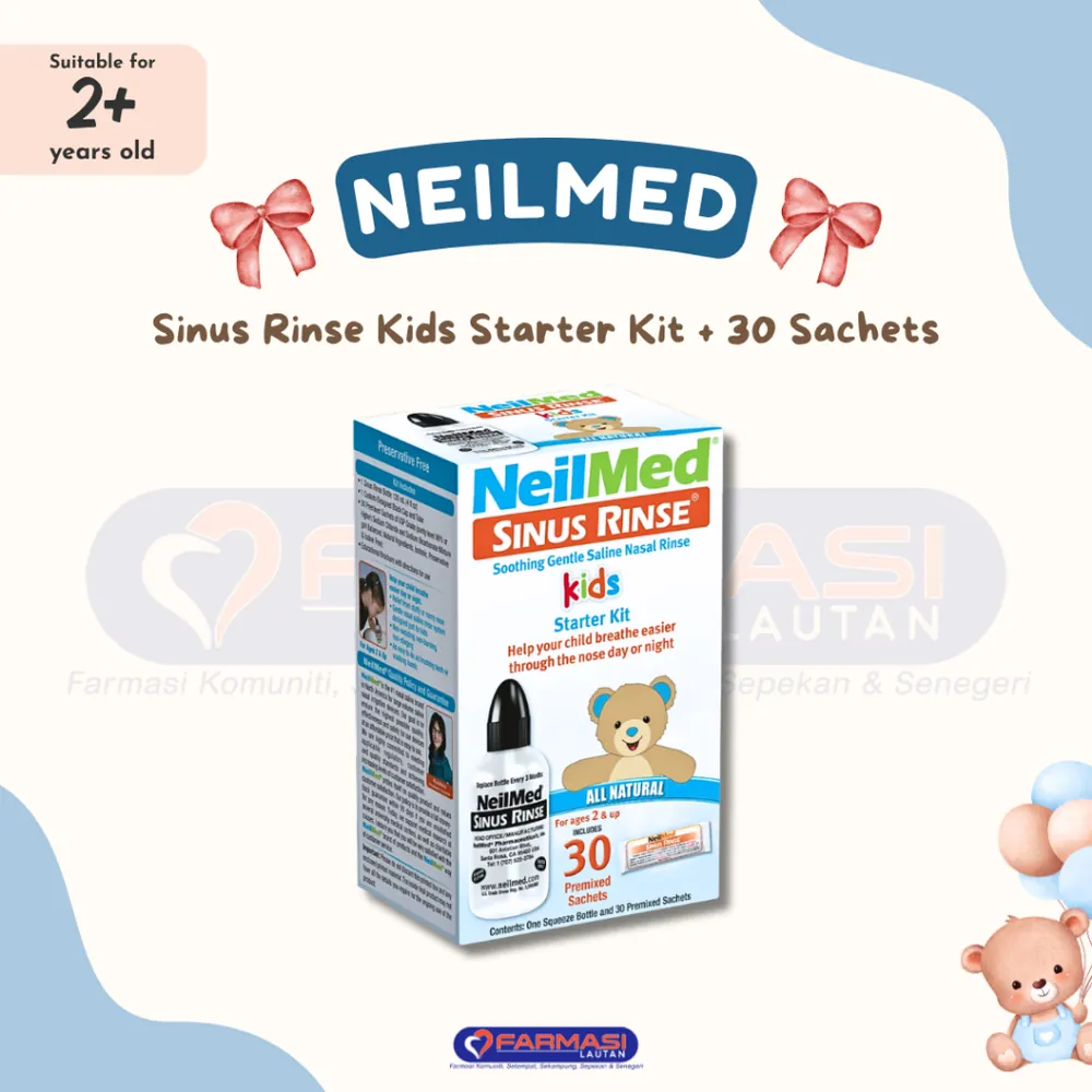 NEILMED SINUS RINSE KIDS STARTER KIT +30 SCHTS