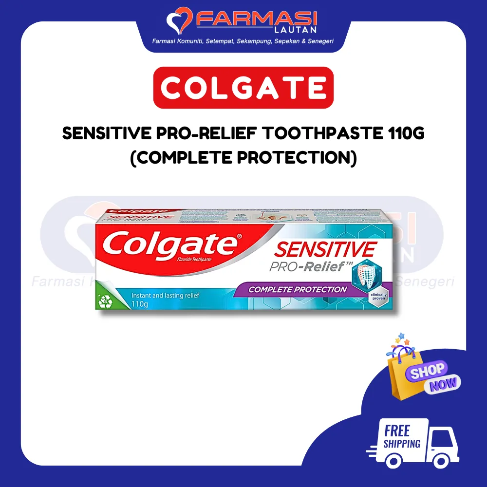 COLGATE SENSITIVE PRO-RELIEF COMPLETE PROTECTION 110 G