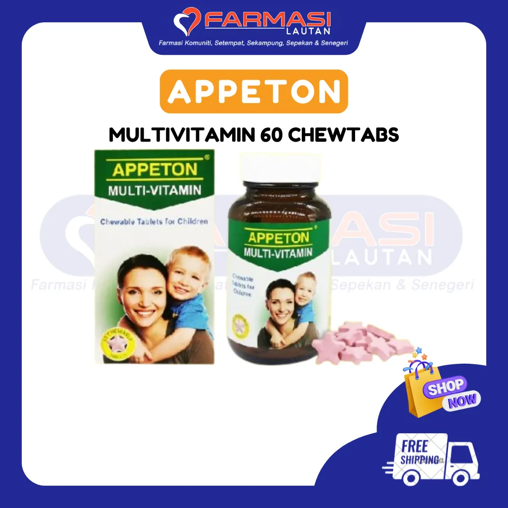APPETON MULTI-VITAMIN 60 CHWTABS