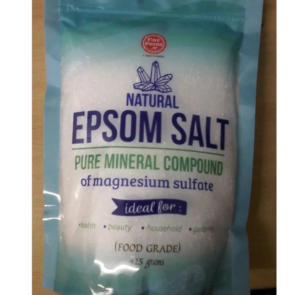 FINE FOODS NATURAL EPSOM SALT 425 G
