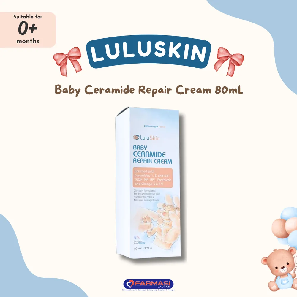 LULUSKIN BABY CERAMIDE REPAIR CREAM 80 ML