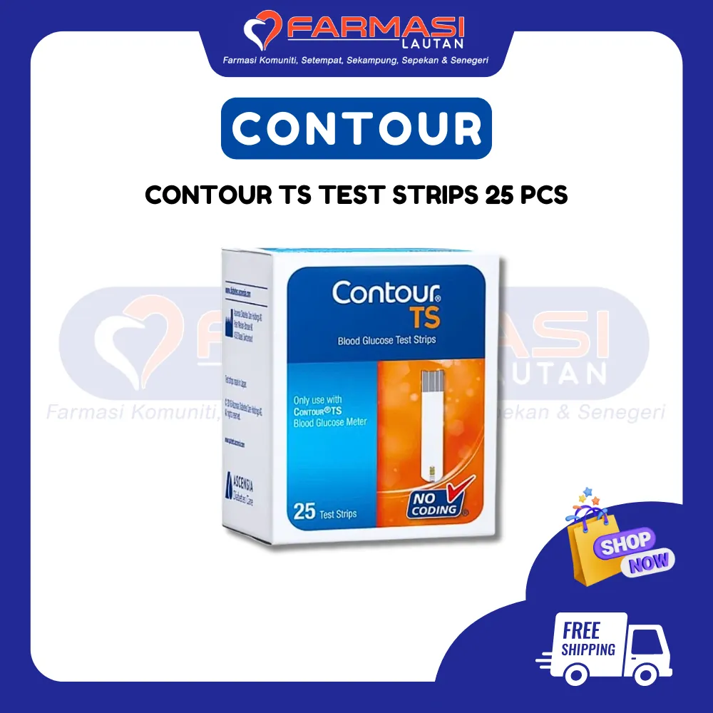 CONTOUR TS 25 STRIPS