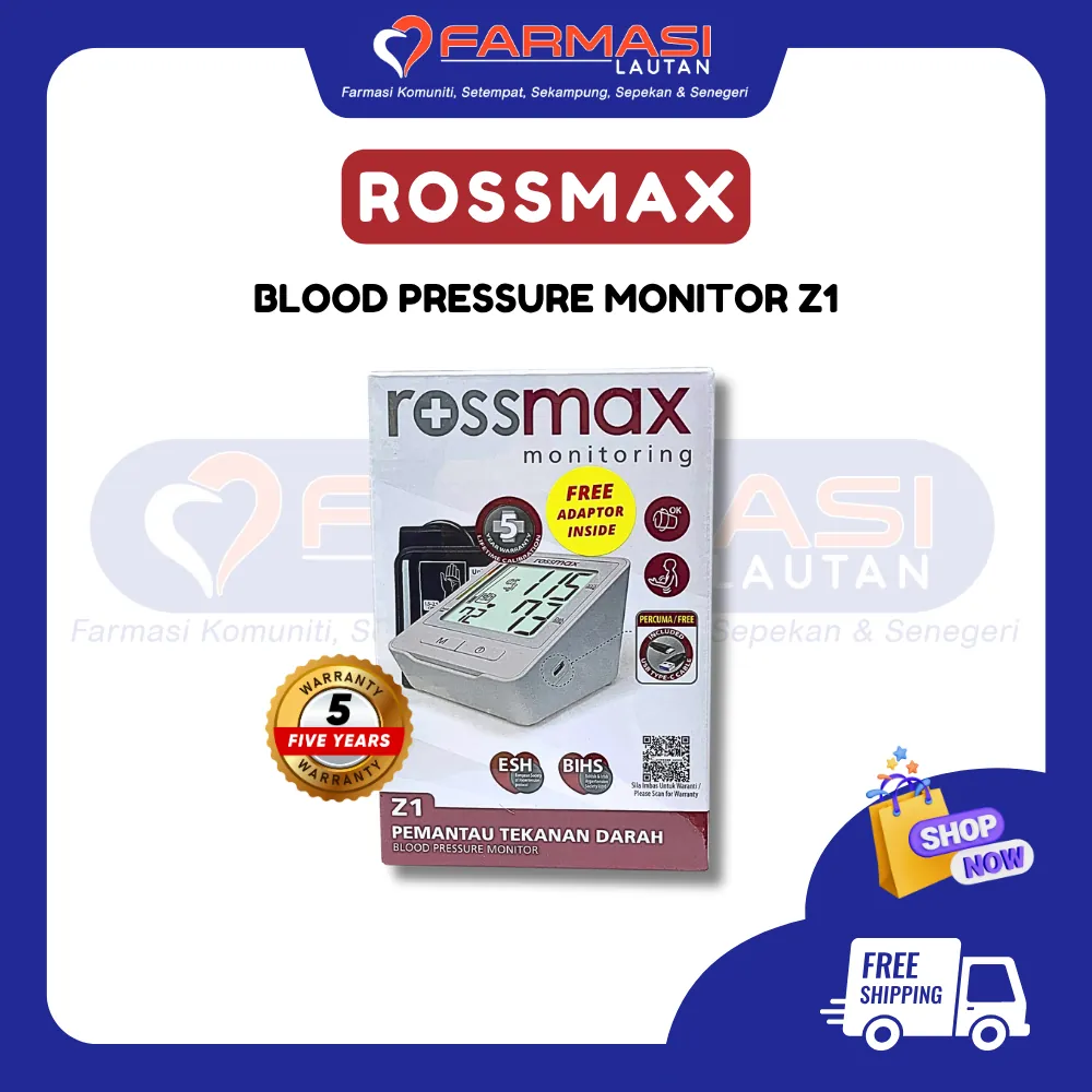 ROSSMAX BLOOD PRESSURE MONITOR Z1