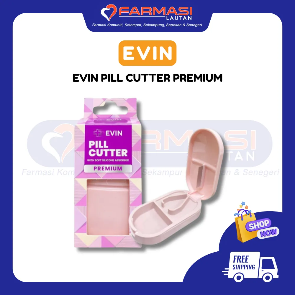 EVIN PILL CUTTER PREMIUM (WITH SOFT SILICONE ABSORBER)