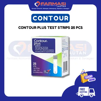 CONTOUR PLUS 25 STRIPS