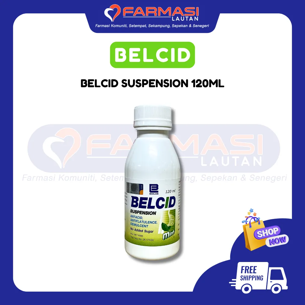 BELCID SUSPENSION MINT 120 ML