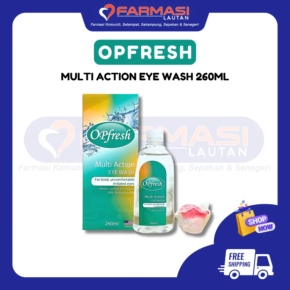 OPFRESH MULTI ACTION EYE WASH 260 ML