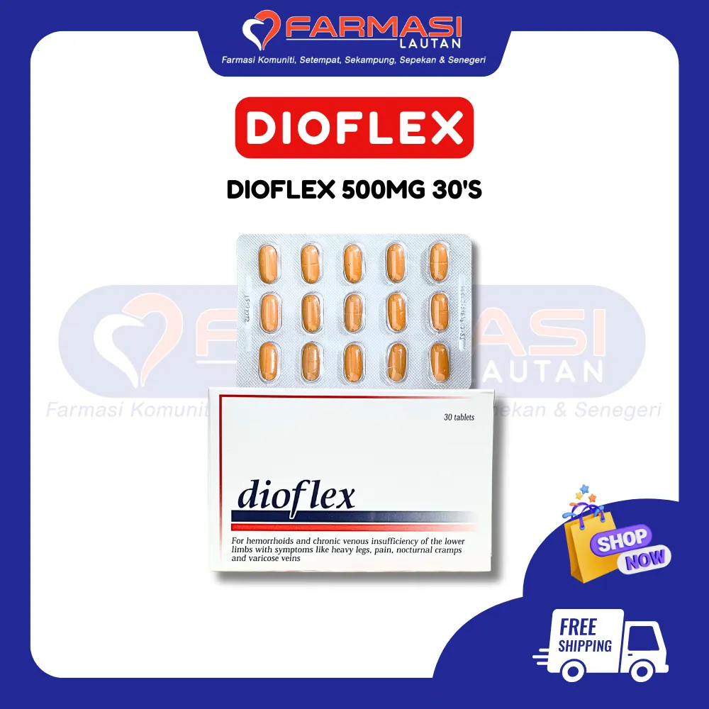 DIOFLEX 30 TABS