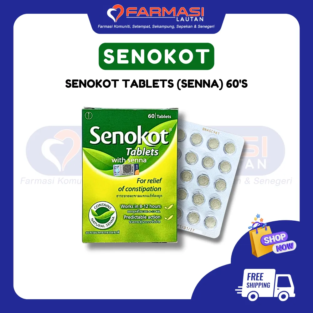 SENOKOT 60 TABS