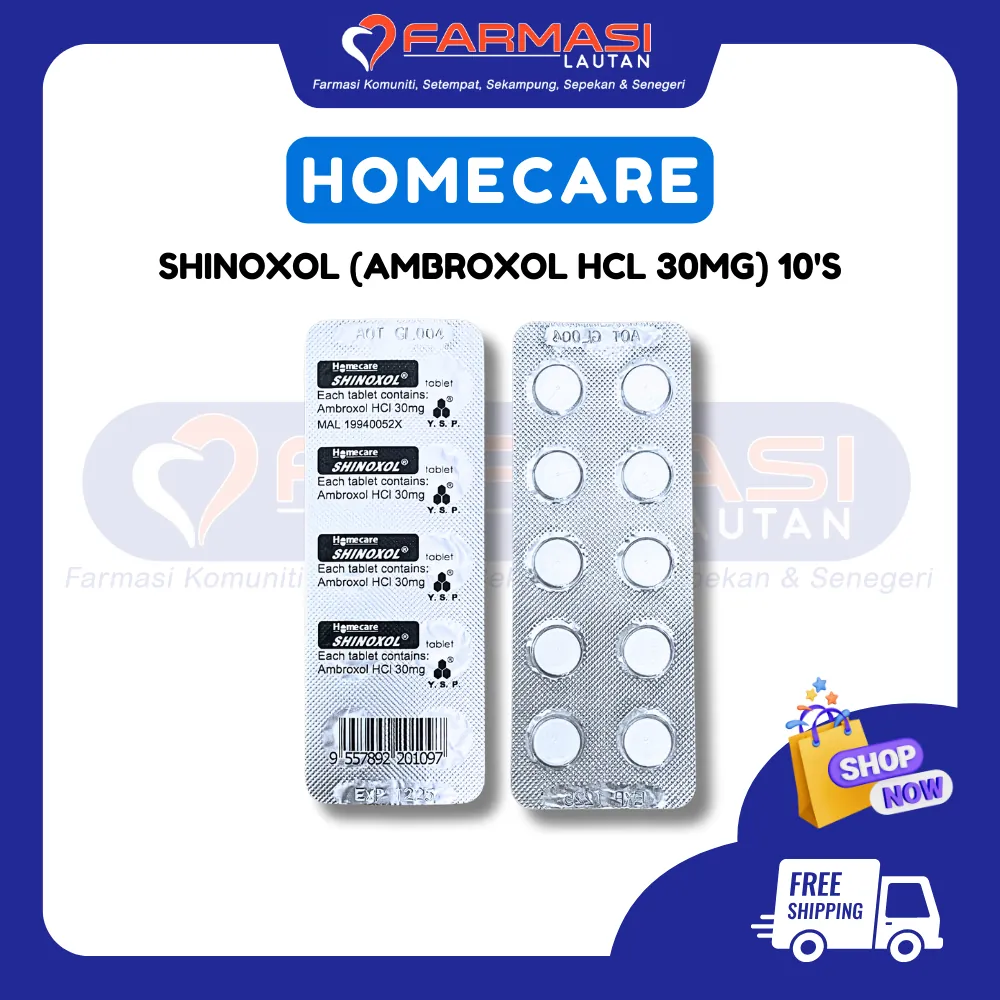 YSP SHINOXOL 30 MG 10 TABS