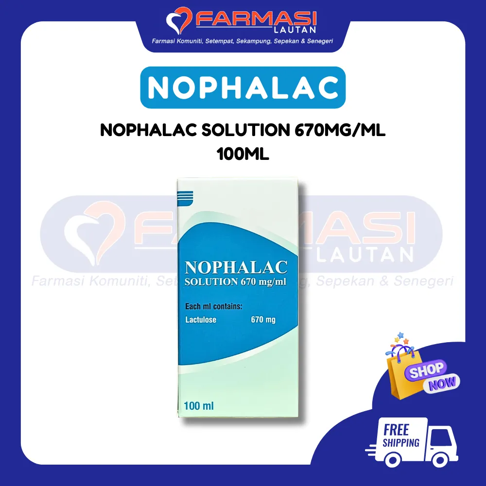 NOPHALAC SOLUTION 100 ML