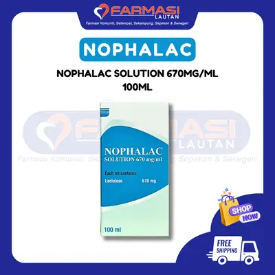 NOPHALAC SOLUTION 100 ML