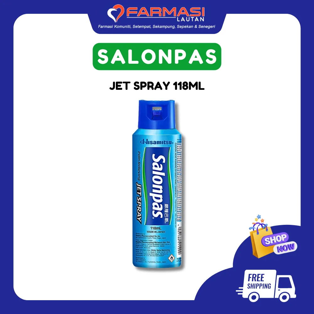 SALONPAS JET SPRAY 118 ML