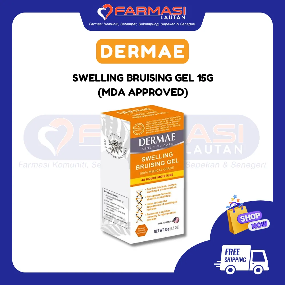 DERMAE SWELLING BRUISING GEL 15 G