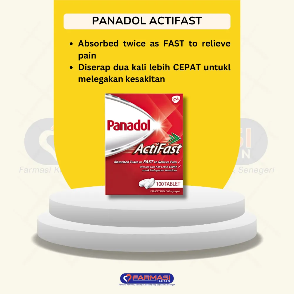 PANADOL ACTIFAST 20 TABS