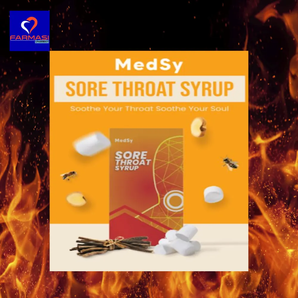 MEDSY SORE THROAT SYRUP 90 ML / 120 ML