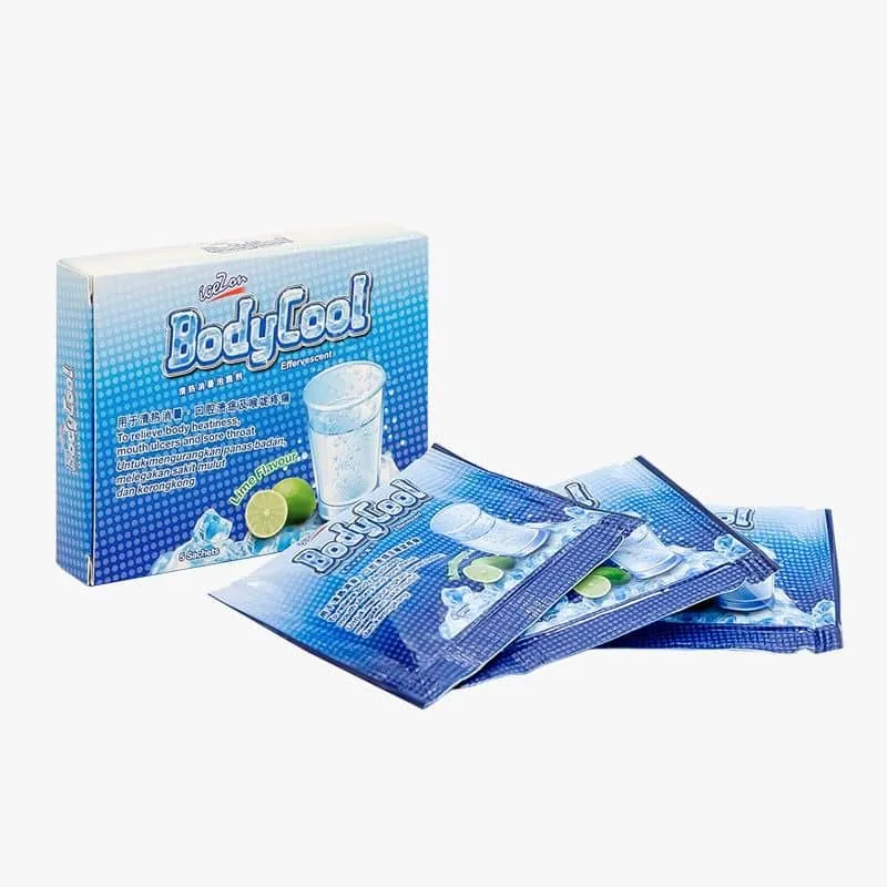 ICEZON BODYCOOL LIME FLAVOUR 4.9 G 5 SCHTS