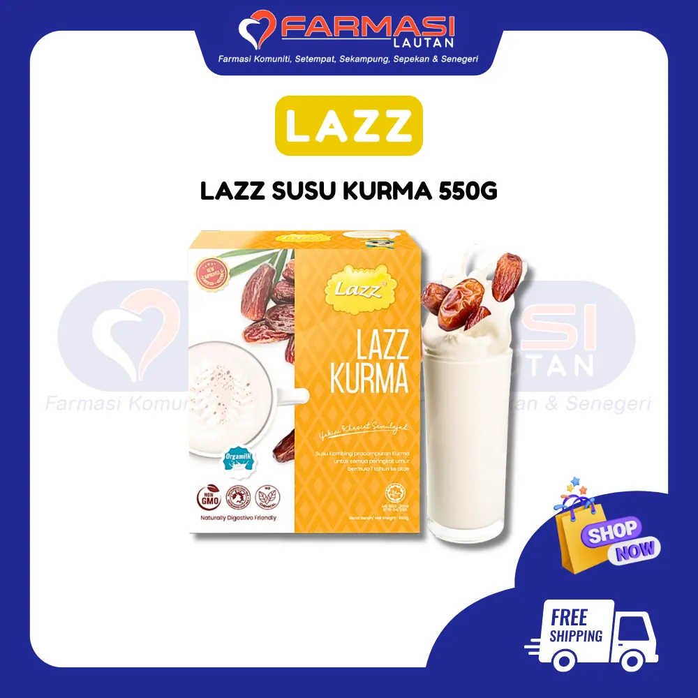 LAZZ SUSU KURMA 550 G