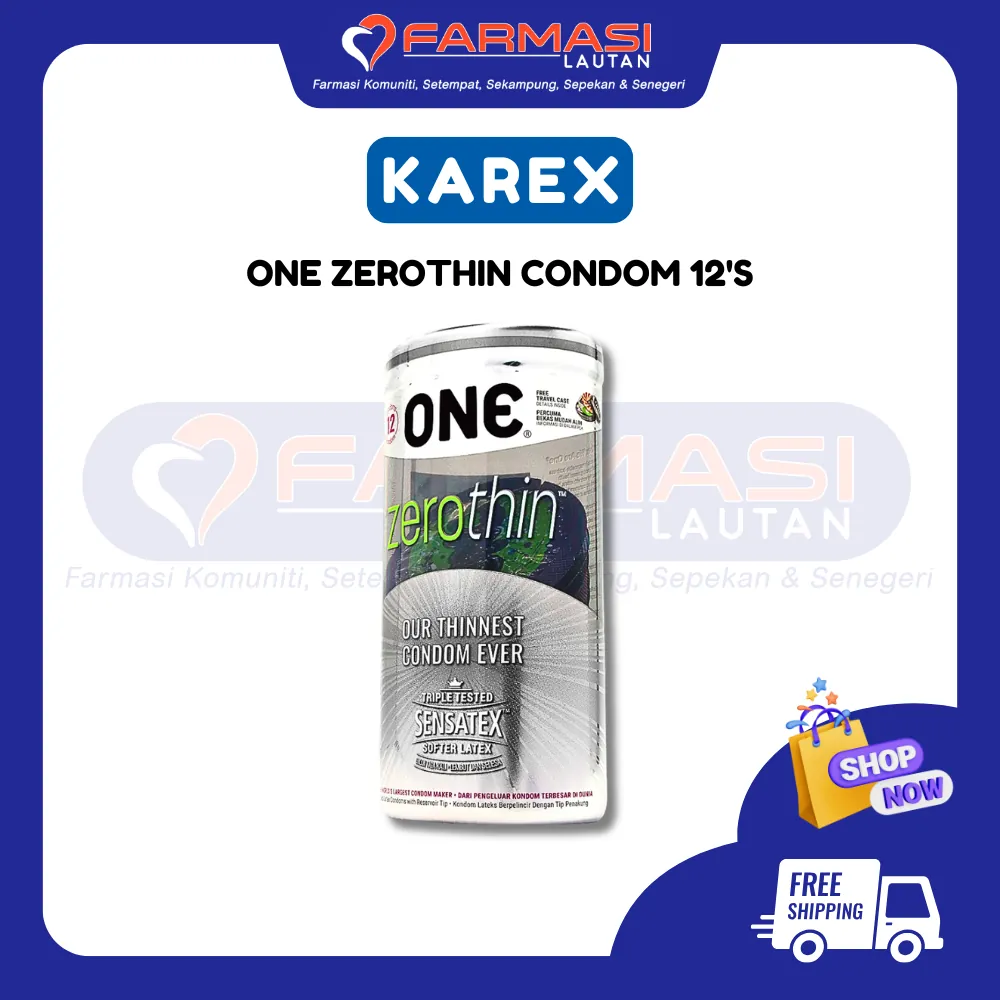 KAREX ONE ZEROTHIN 12 CONDOMS