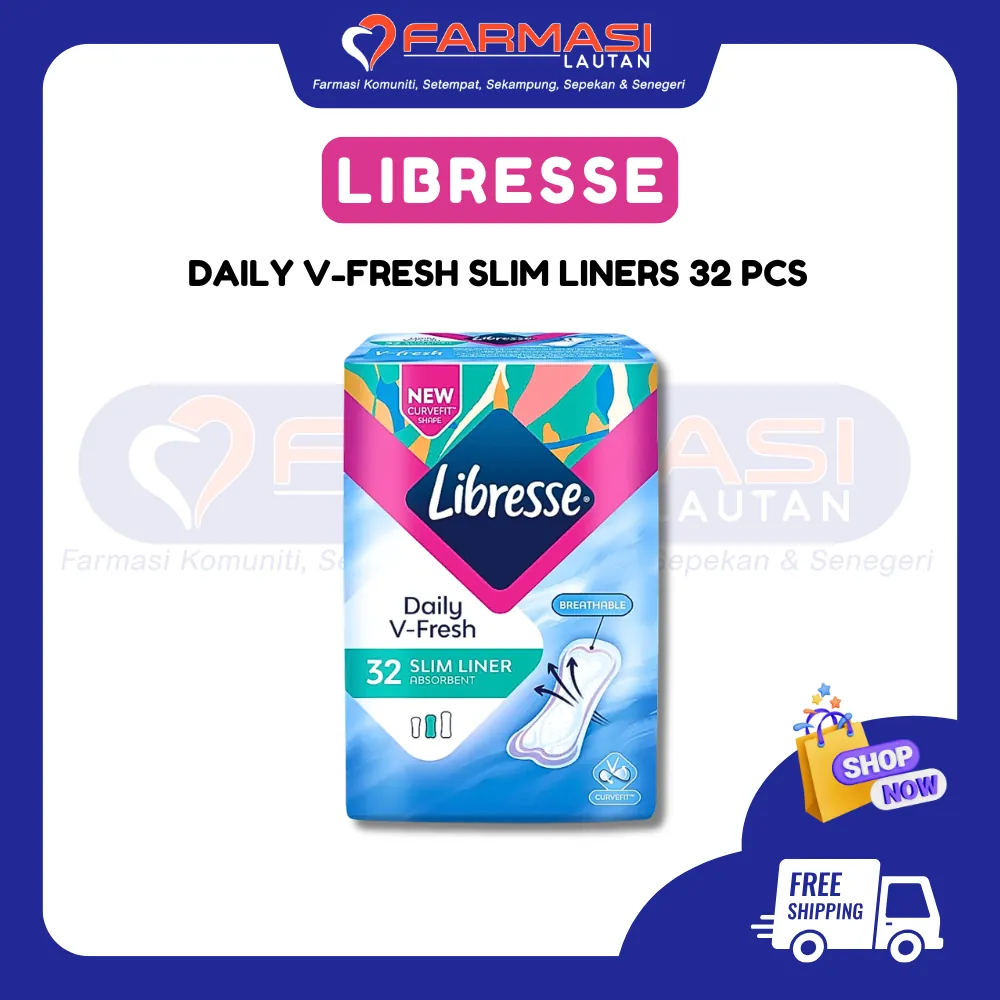 LIBRESSE SLIM LINER 32'S