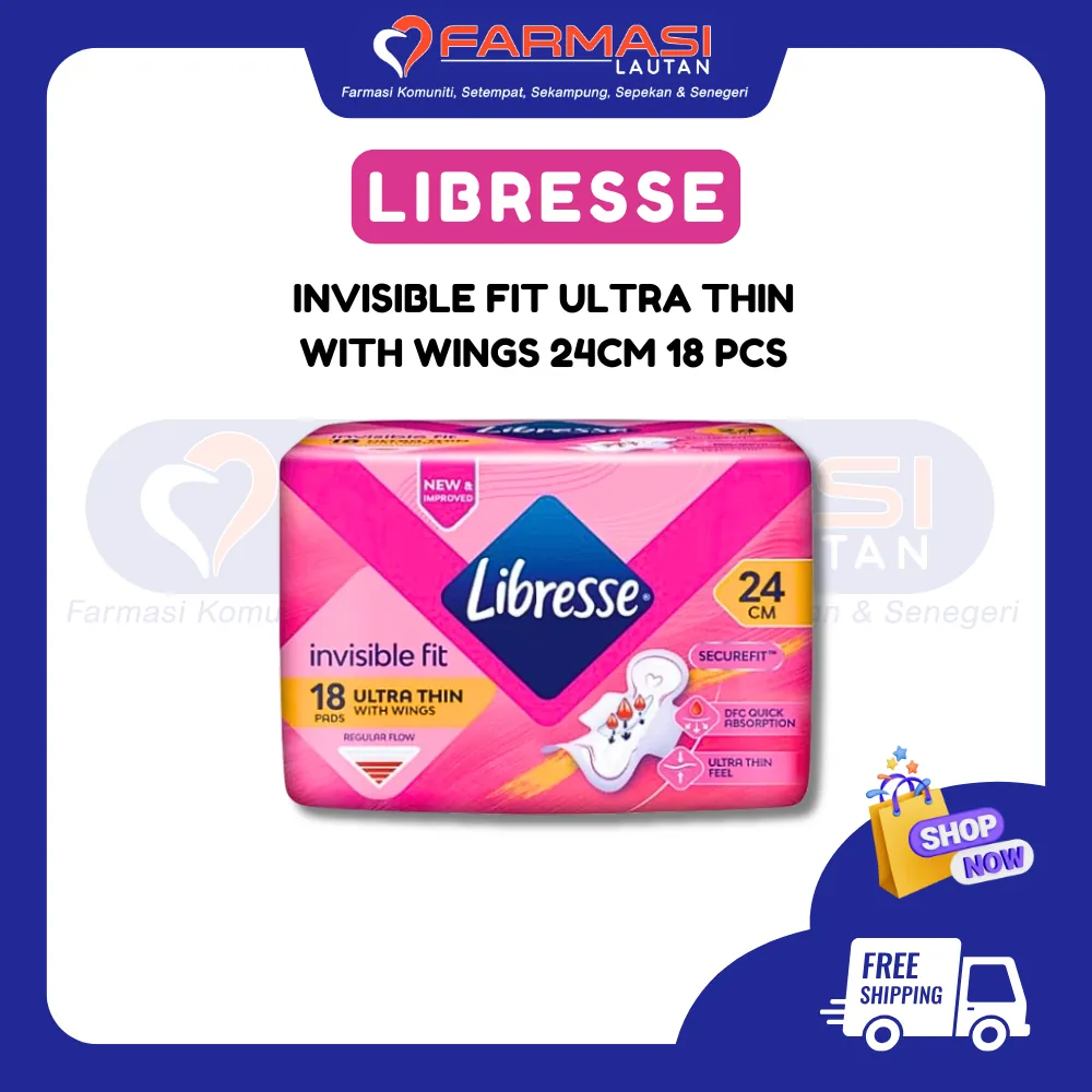 LIBRESSE ULTRA THIN WINGS 18'S