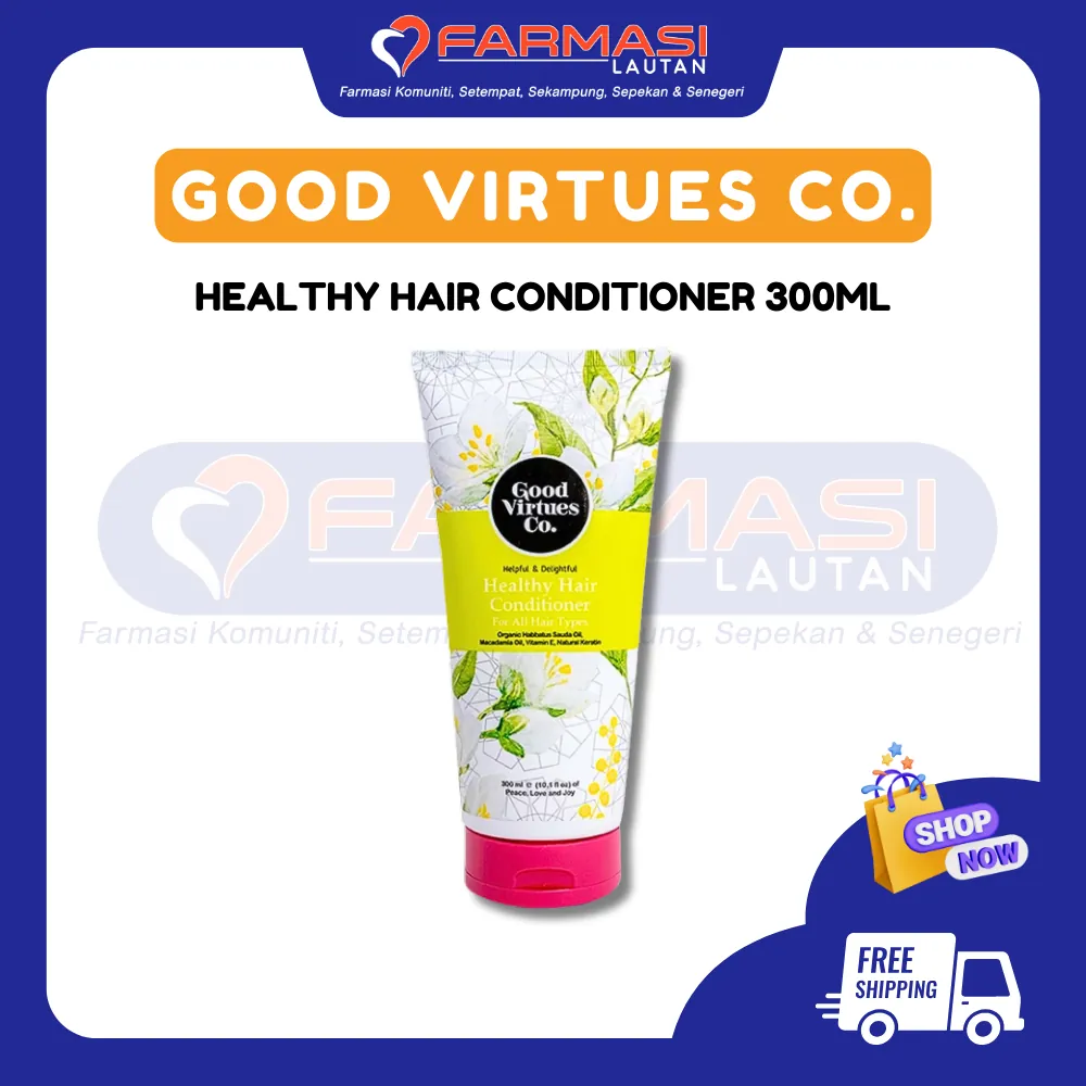 GVC H&D HEALTHY HAIR & SCALP CONDITIONER FOR ALL TYPES 300ML