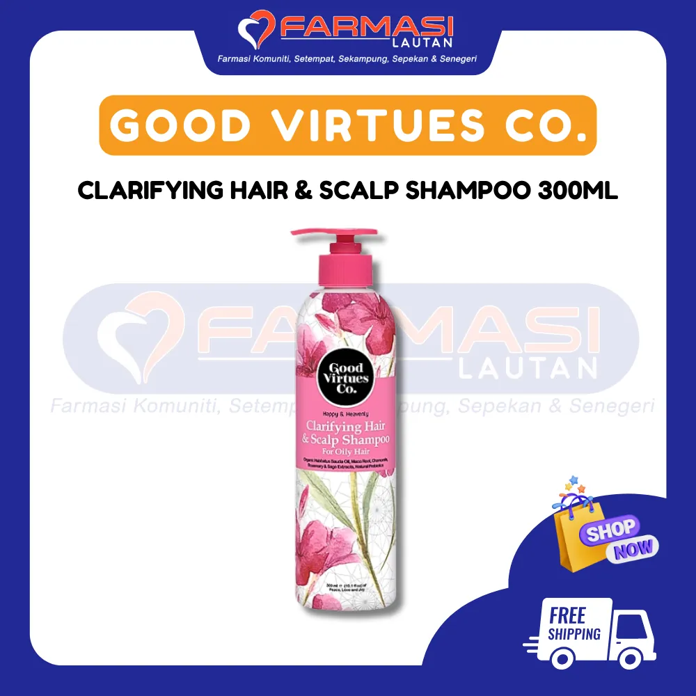 GVC CLARIFYING HAIR & SCALP SHAMPOO (OILY HAIR) 300 ML