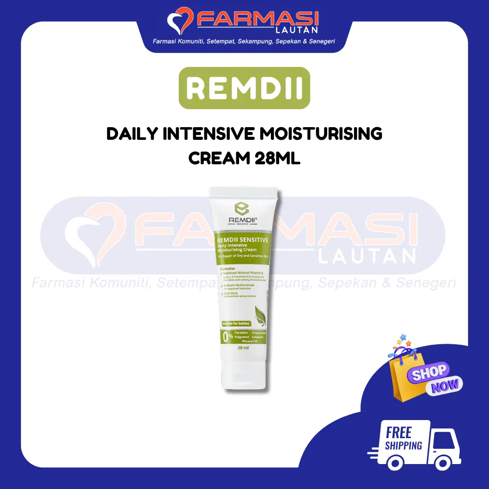 REMDII INTENSIVE MOISTURIZING CREAM 28 ML