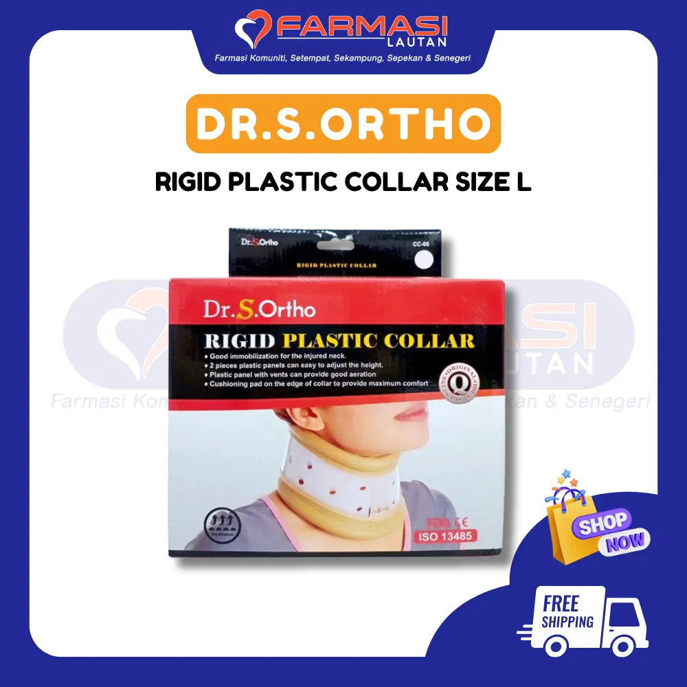 DR.S.ORTHO CC-05 RIGID PLASTIC COLLAR SIZE L