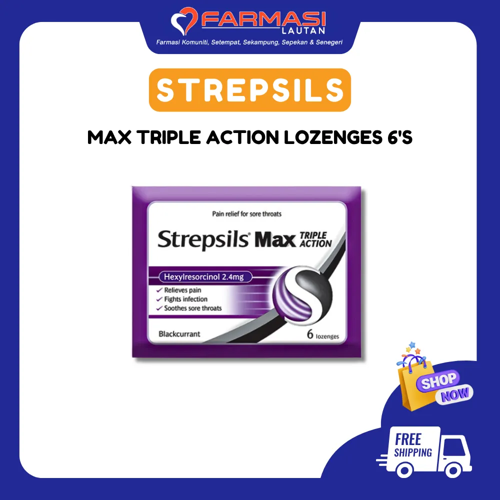 STREPSILS MAX 6 LZGS