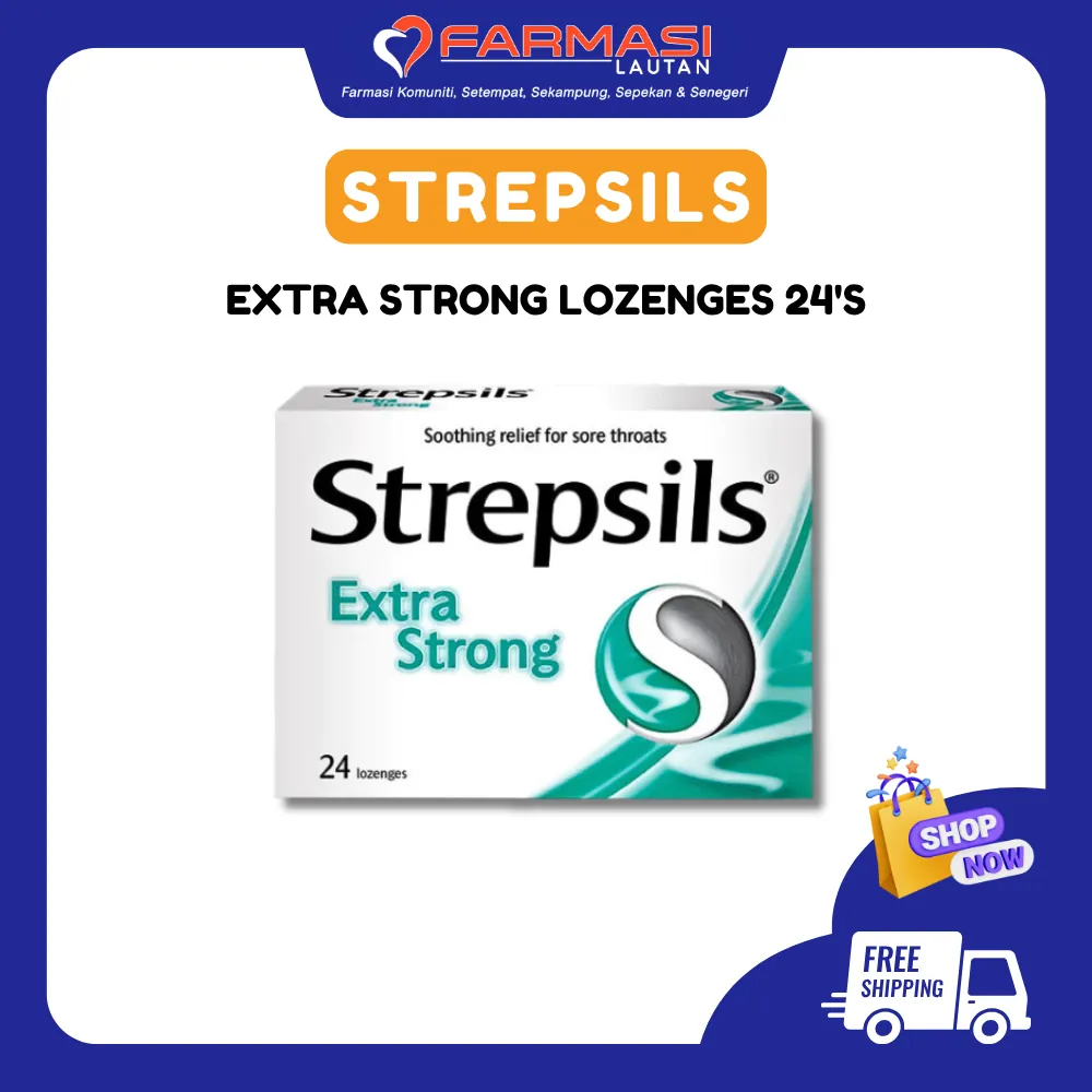 STREPSILS EXTRA STRONG 24 LZGS
