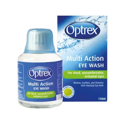 Optrex Eye Lotion with Eye Bath 110 ml
