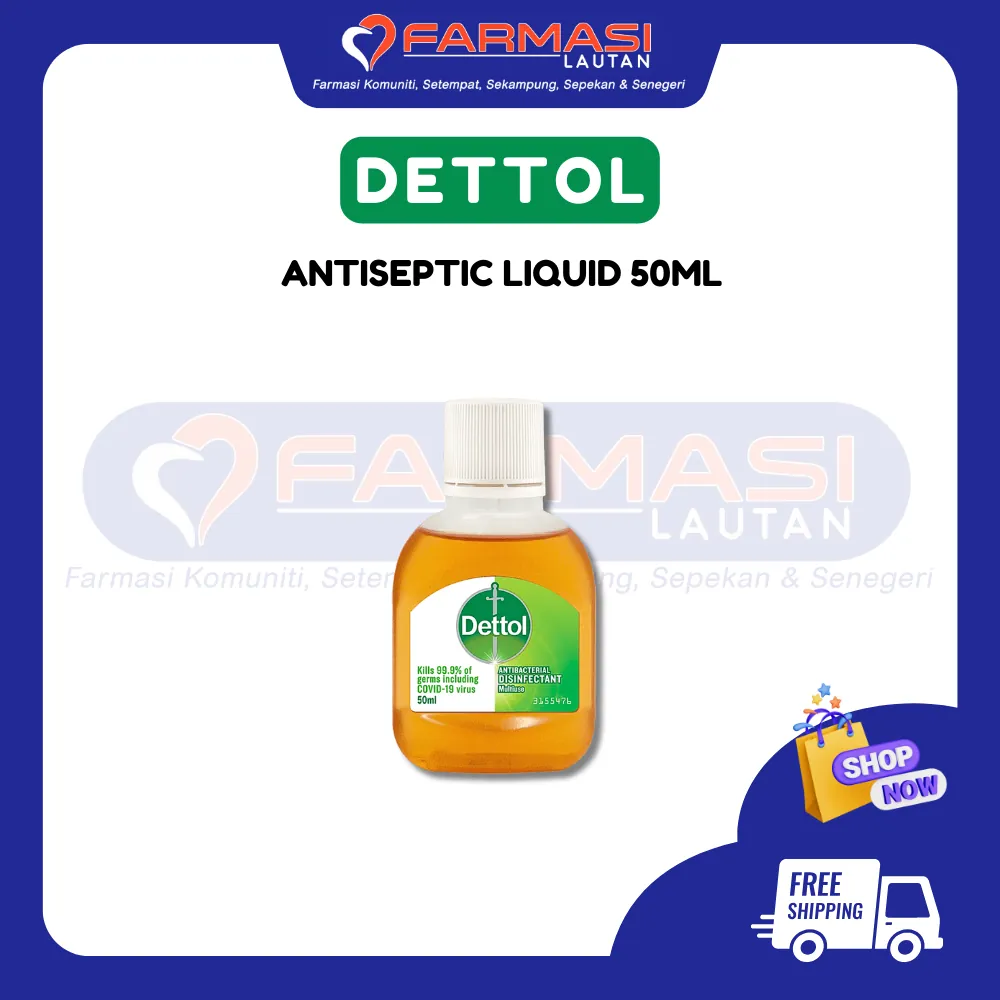 DETTOL ANTISEPTIC GERMICIDE 50 ML