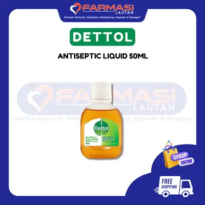 DETTOL ANTISEPTIC GERMICIDE 50 ML