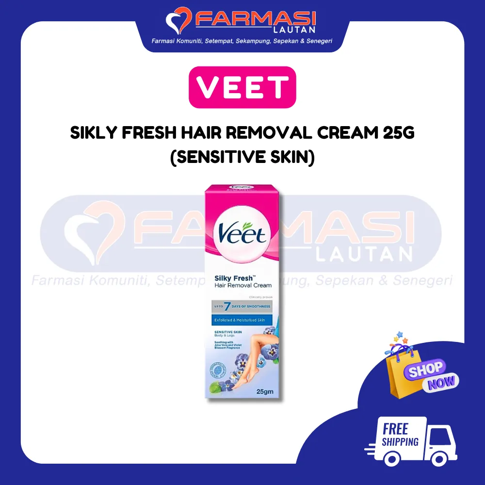 VEET SENSITIVE SKIN HAIR REMOVAL CREAM 25 G