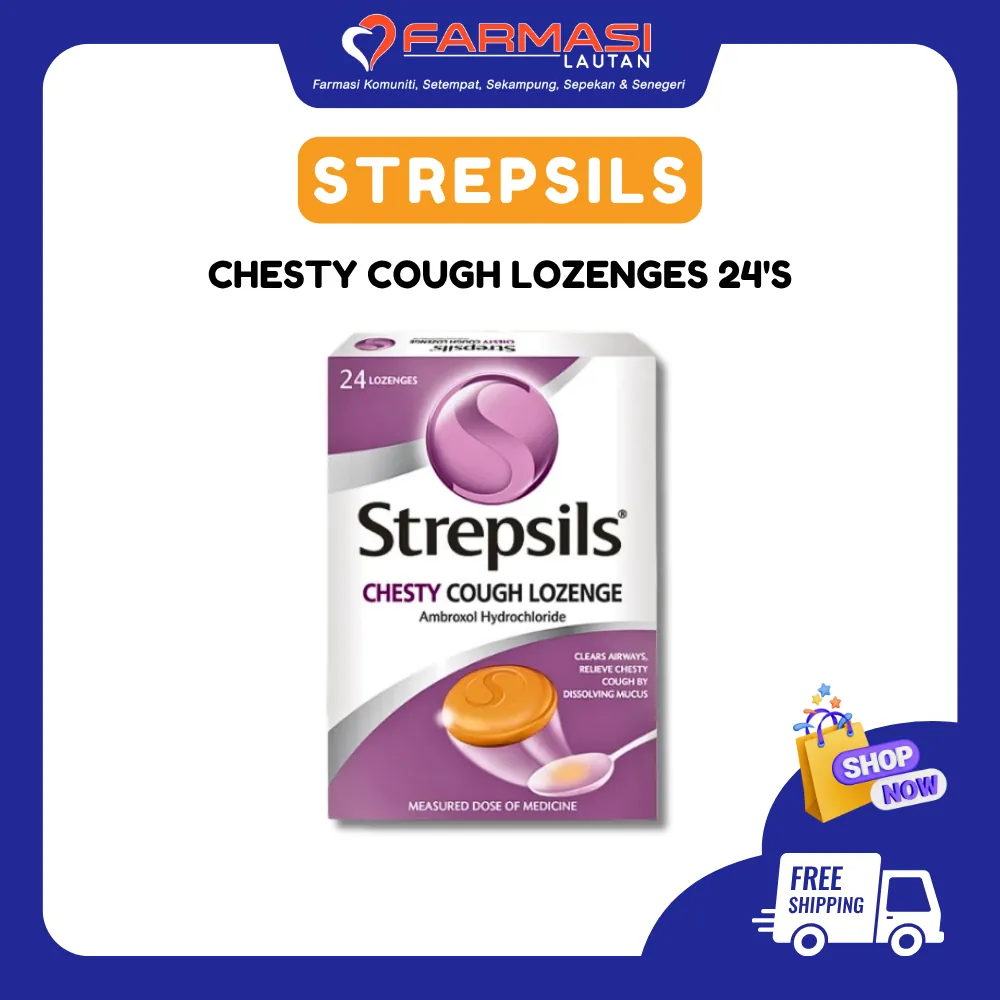 STREPSILS CHESTY COUGH 24 LZGS