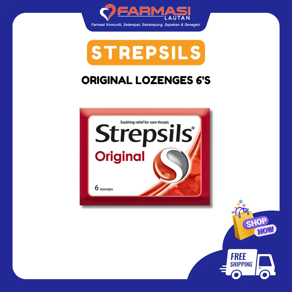 STREPSILS ORIGINAL 6 LZGS