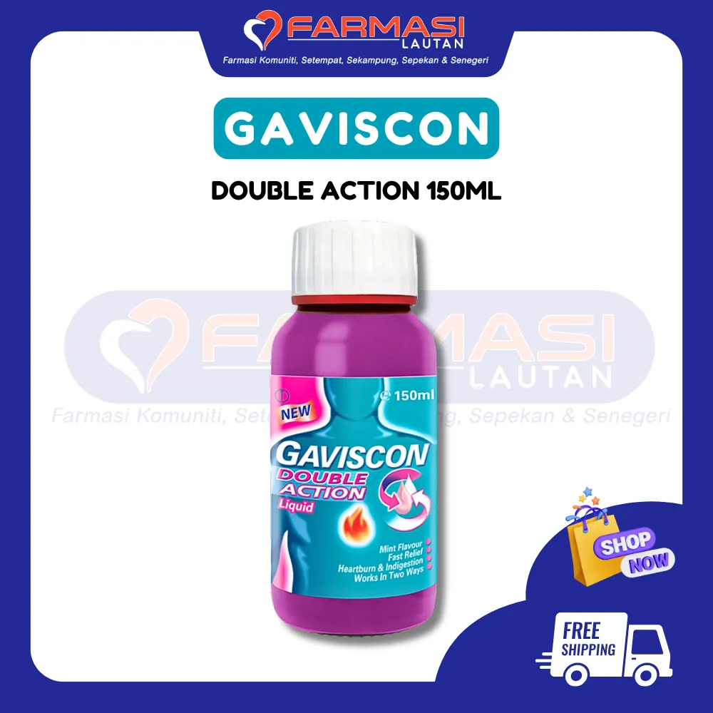 GAVISCON DOUBLE ACTION 150 ML