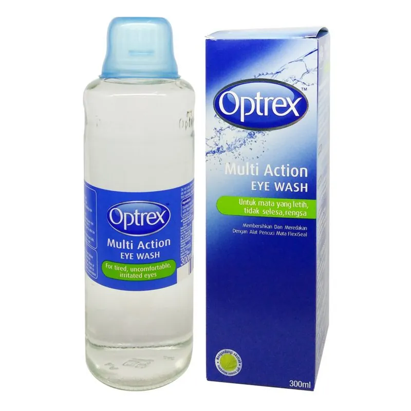 OPTREX EYE LOTION WITH EYE BATH 300 ML