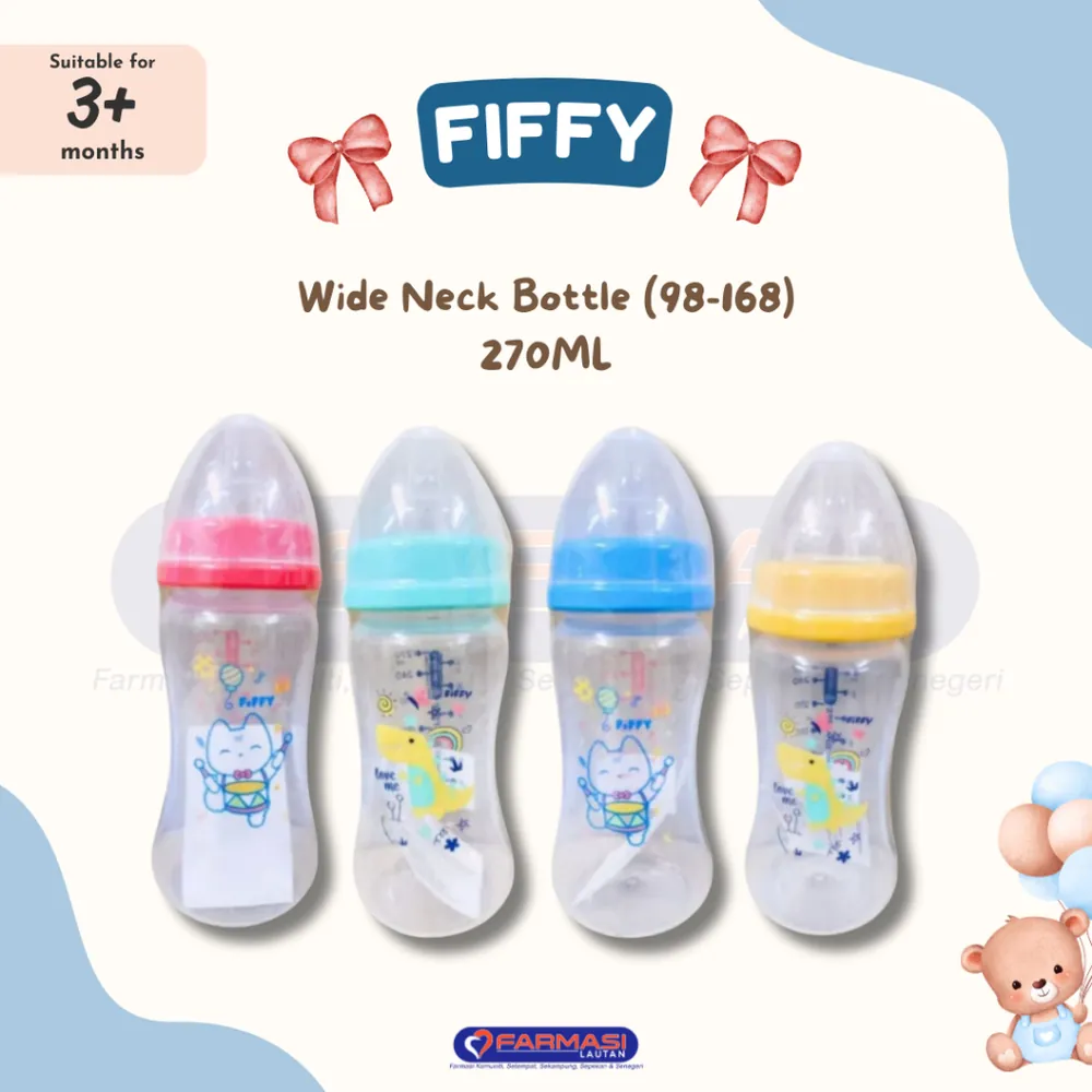 FIFFY WIDE NECK BTL 270ML 98-168