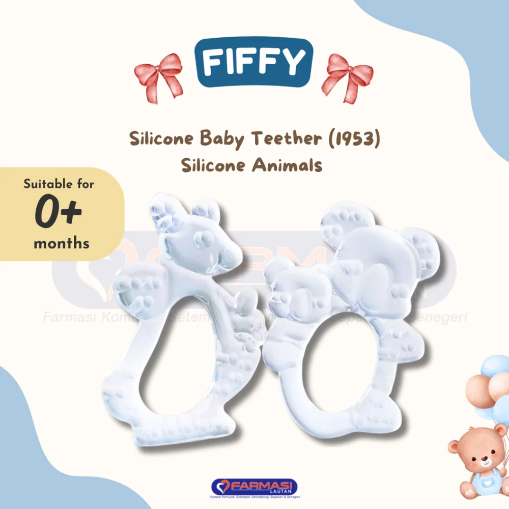FIFFY SILICONE BABY TEETHER 1953