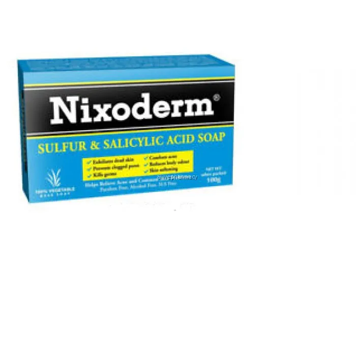 NIXODERM SULFUR & SALICYLIC ACID SOAP 100G