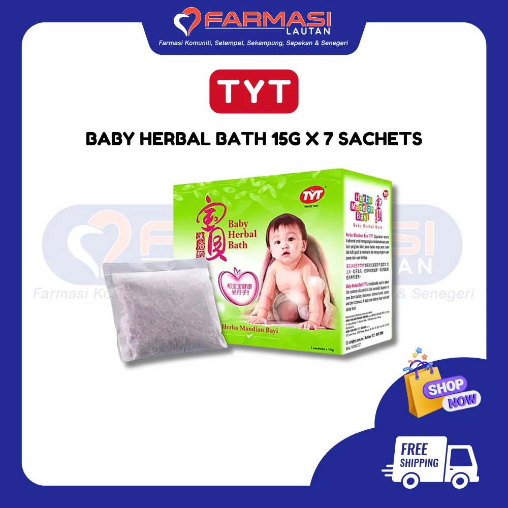 TYT BABY HERBAL BATH 15 G 7 SCHTS