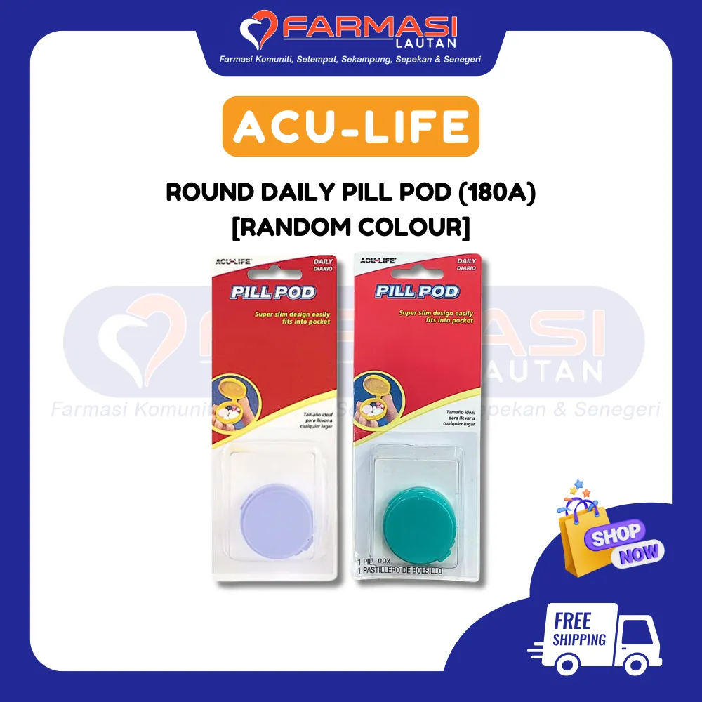 ACU-LIFE PILL POD DAILY 180A