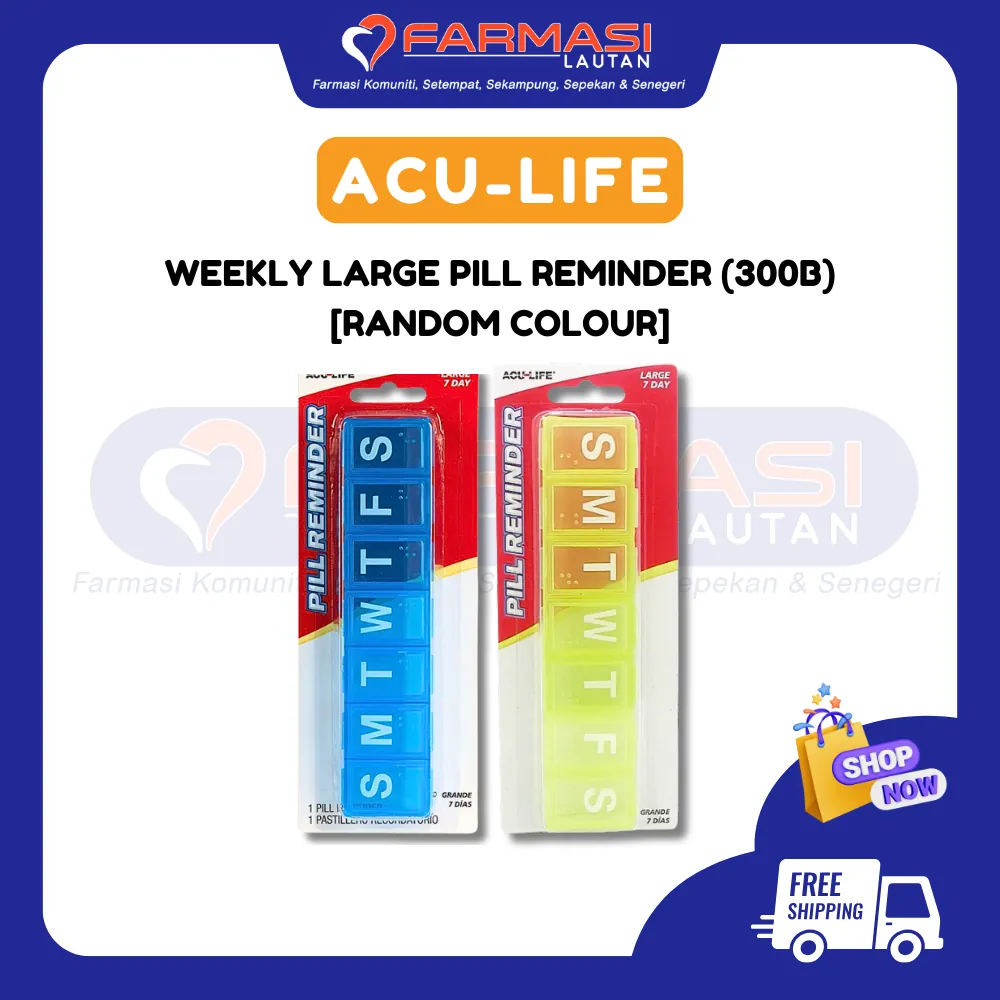 ACU-LIFE PILL REMINDER LARGE 7 DAY 300B
