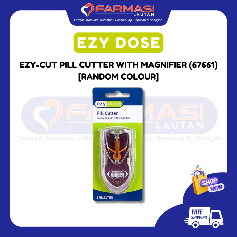 EZY DOSE 67661 EZY-CUT TAB CUTTER WITH MAGNIFIER